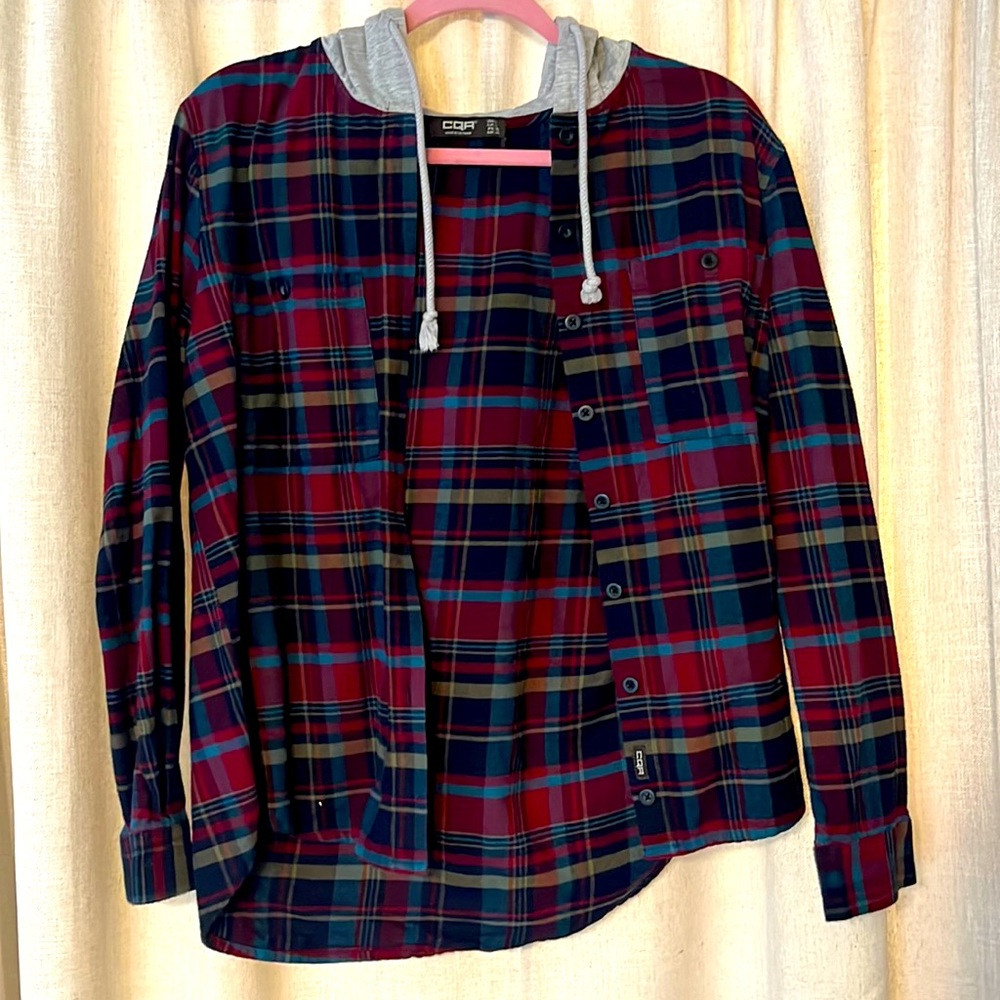 Rustic Hoodie Flannel